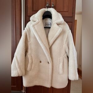 MaxMara Women's Off-White Teddy Jacket